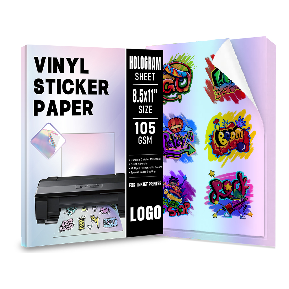 Hologramm-Tintenstrahl-Vinylpapier für einzigartige Designs