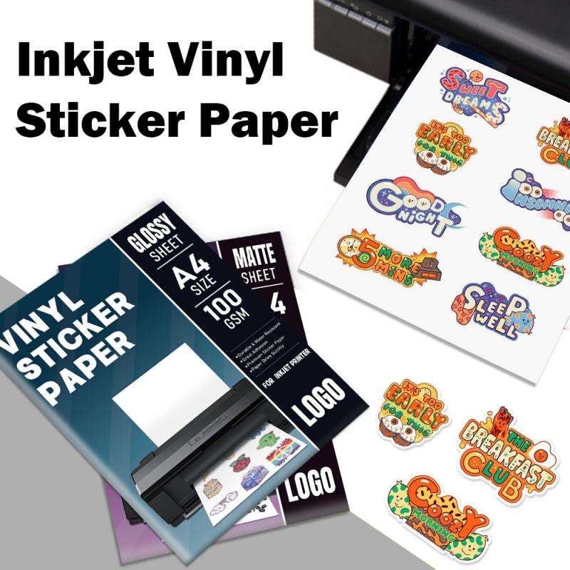 A4-Vinyl-Aufkleberpapier