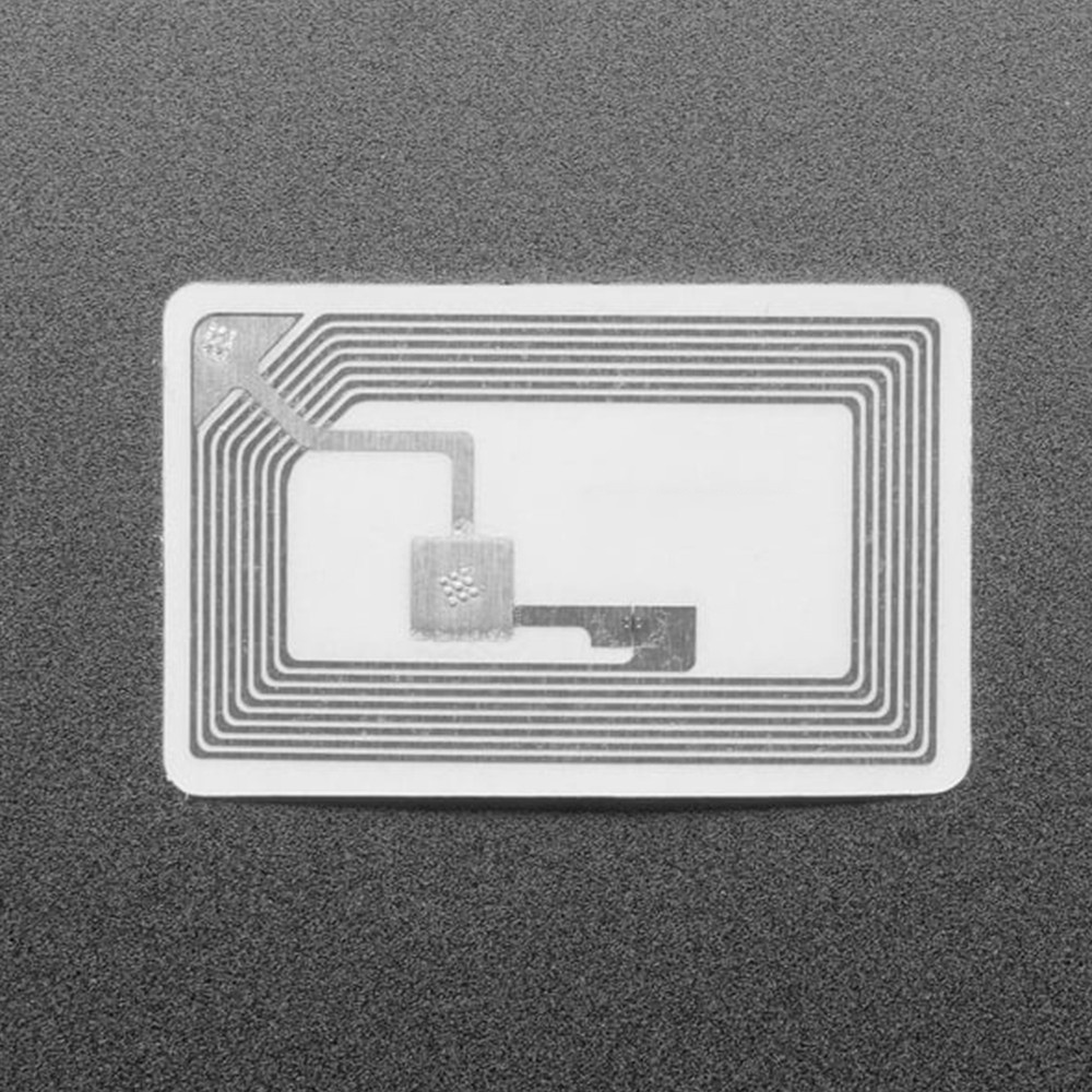 Rechteckiger RFID-Aufkleber
