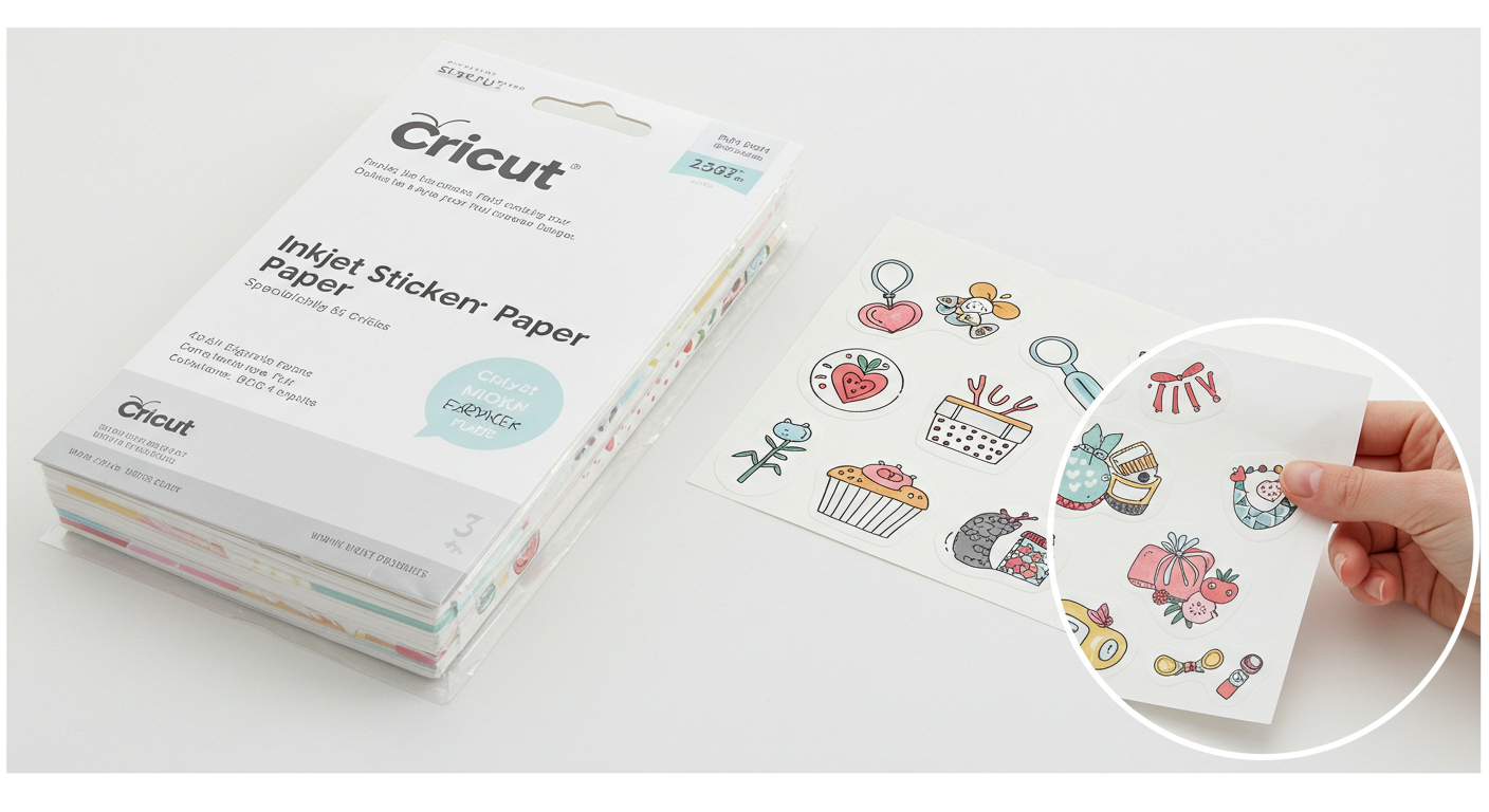 Tintenstrahl-Aufkleberpapier für Cricut