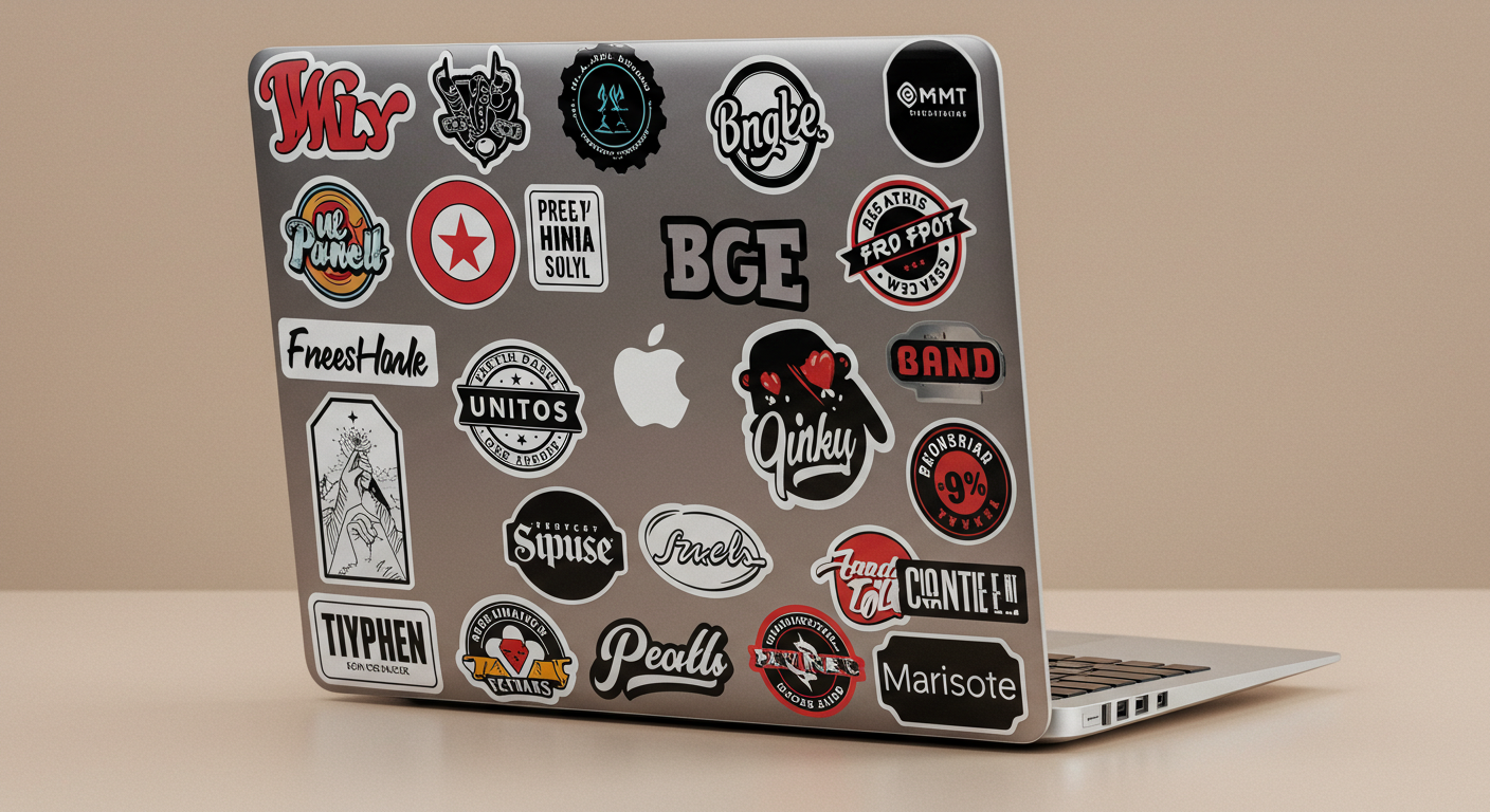 Druckbares Vinyl für Laptop-Aufkleber
