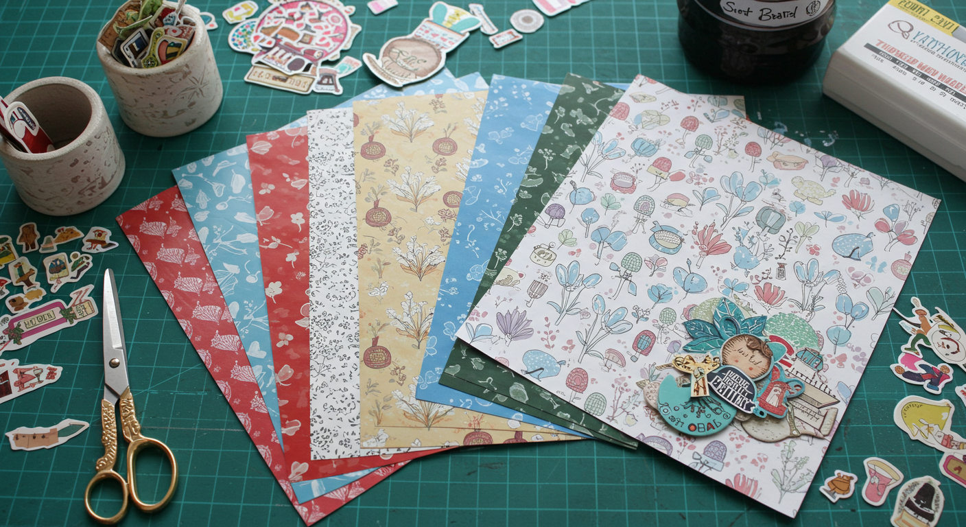 Druckbare Vinyl zum Scrapbooking