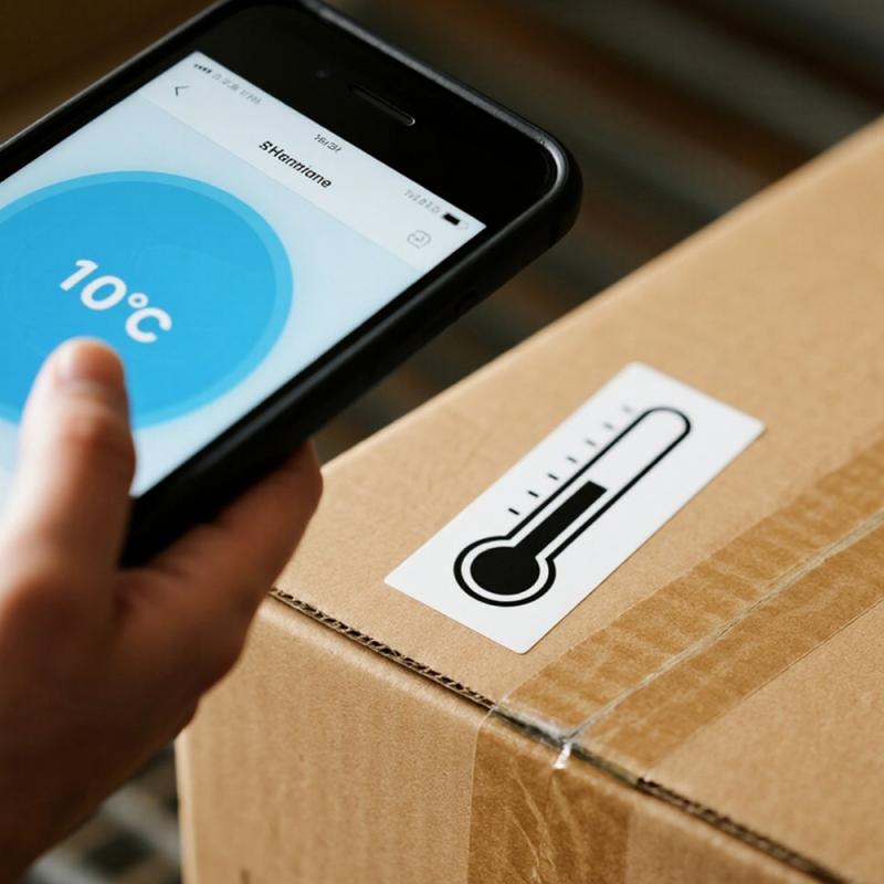 Intelligente Temperatur-RFID-Etikette