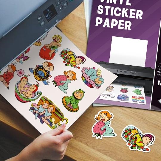 Bestes mattes Vinyl-Aufkleberpapier