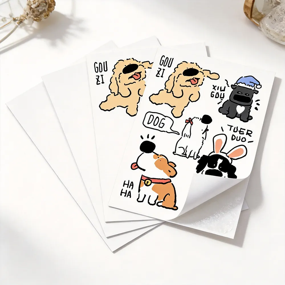 individuelle Vinylaufkleber A4