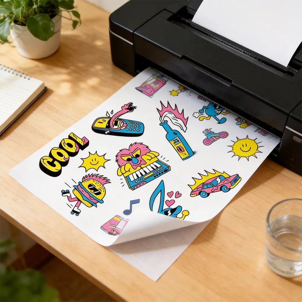 Aufkleberpapier mit hohem Volumen