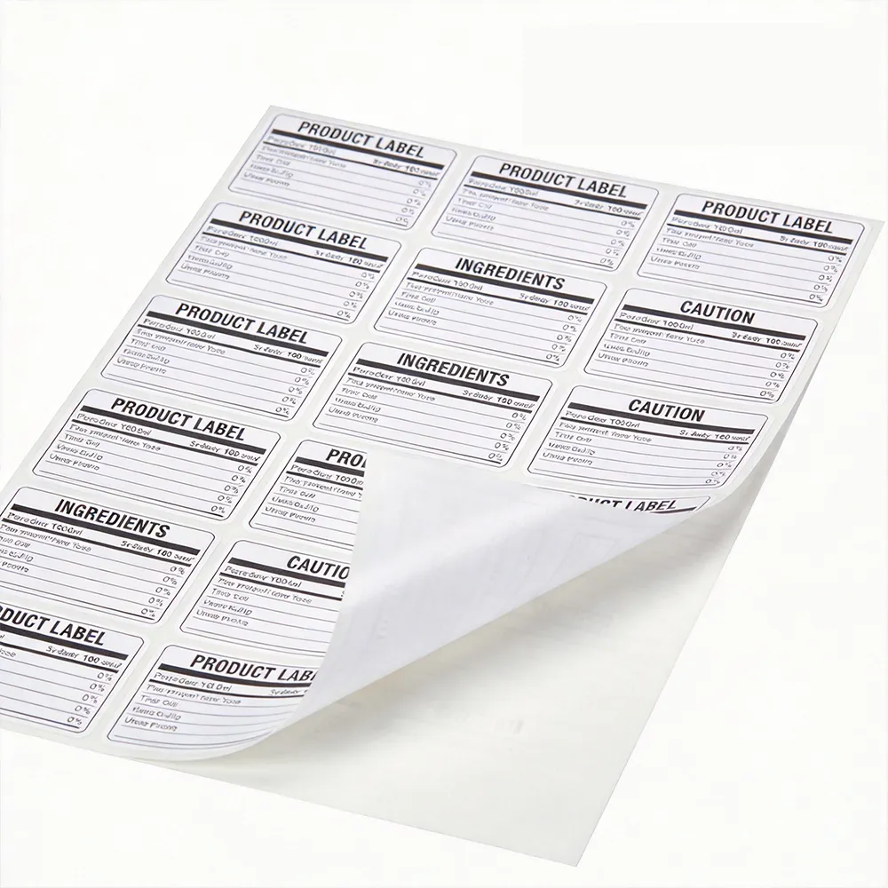 Druckbare Vinyl-Etiketten