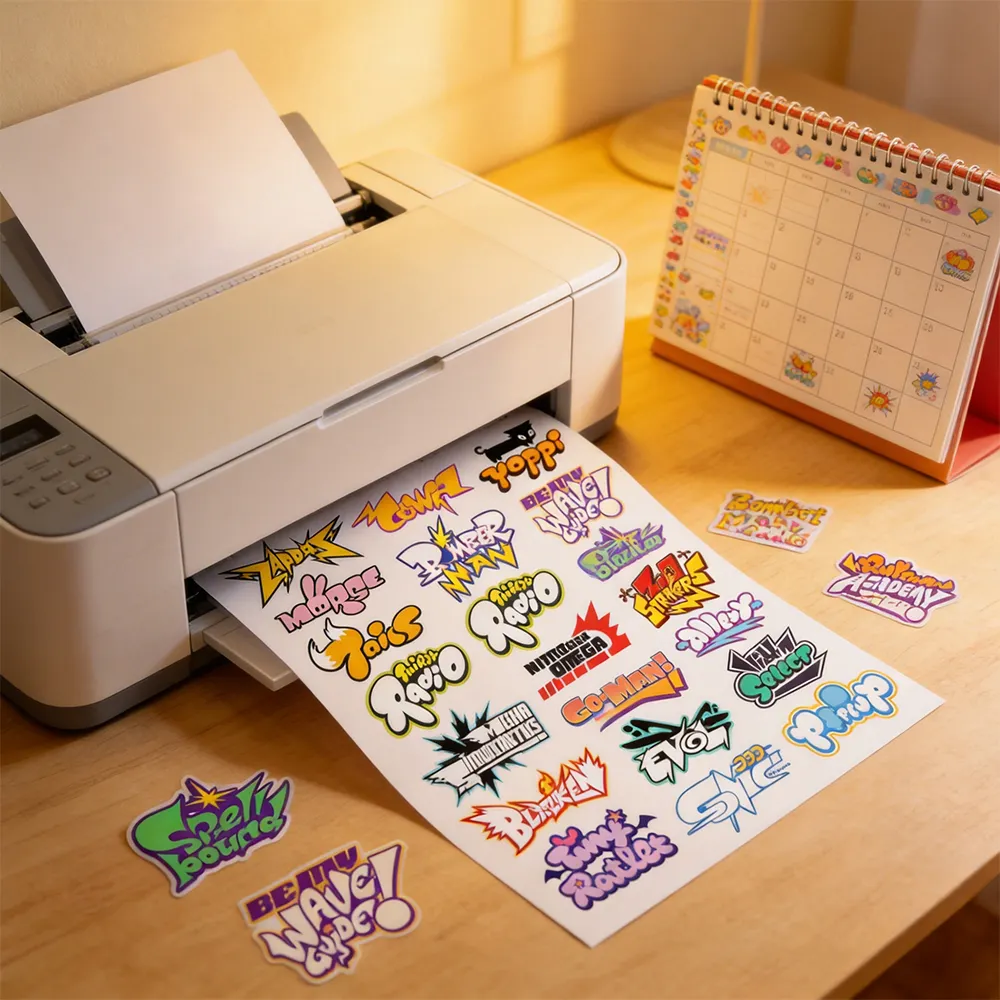 DIY-Aufkleberpapier
