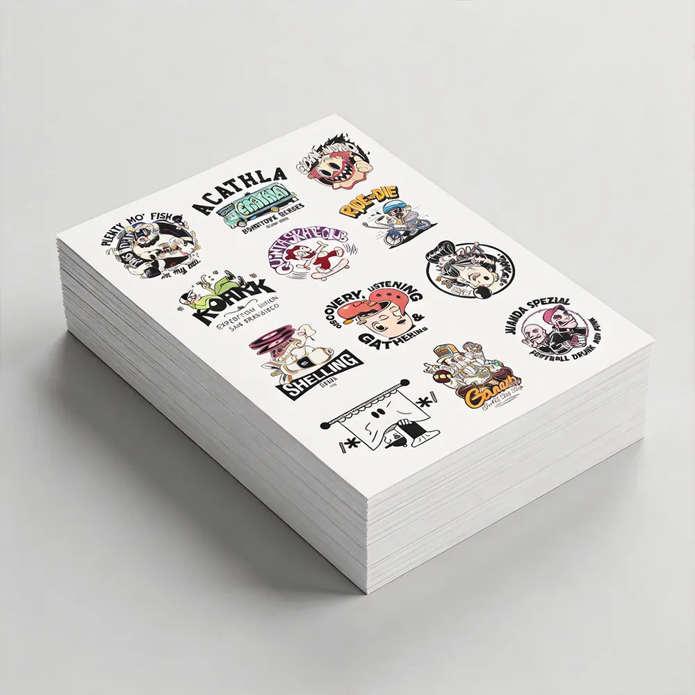 PVC-Vinylaufkleberplatten