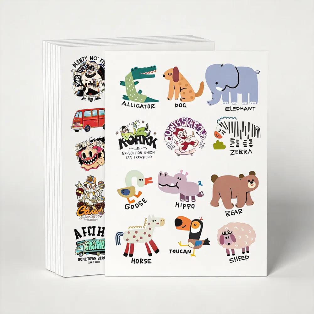Glattes Vinyl-Aufkleberpapier