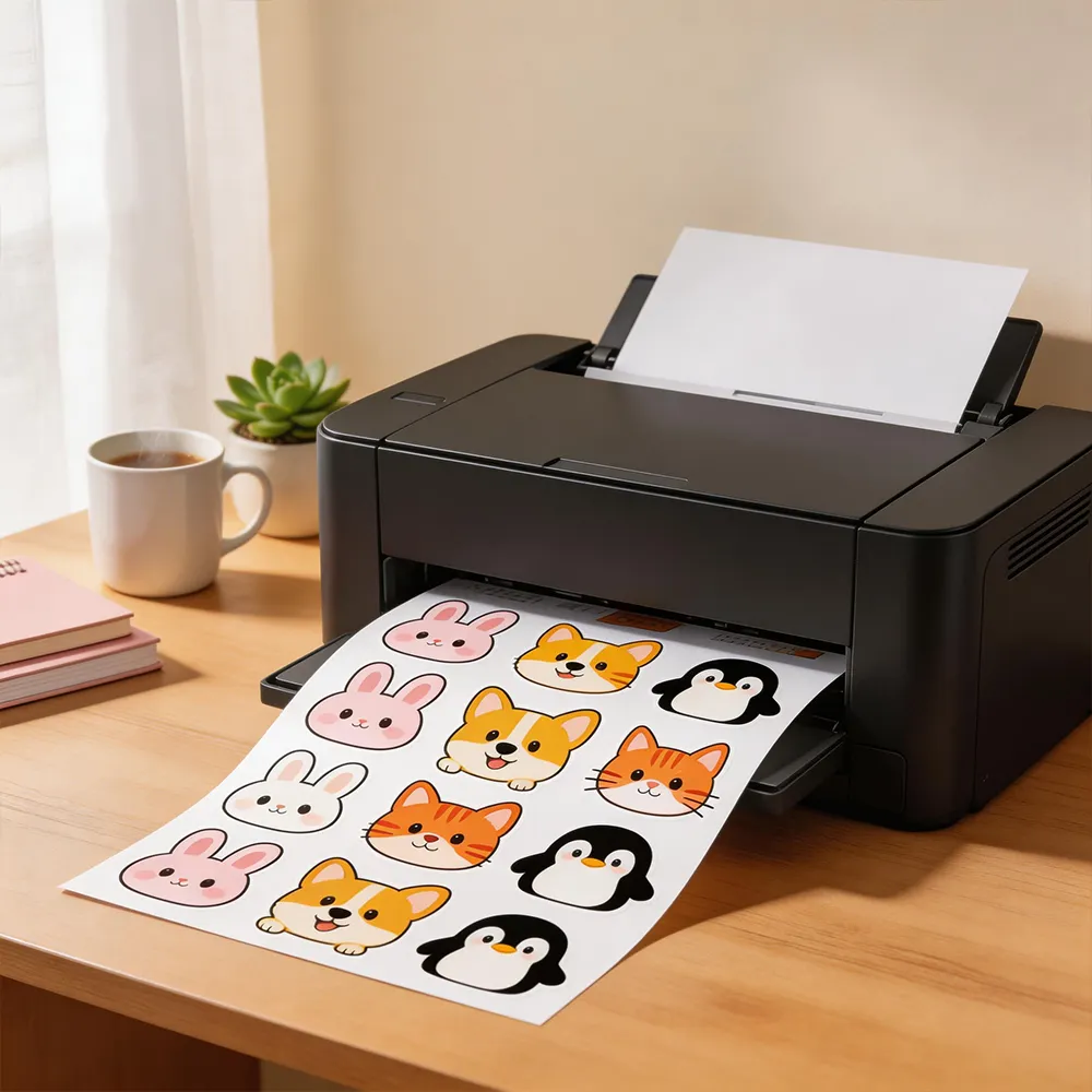 Individuelles Etikettpapier