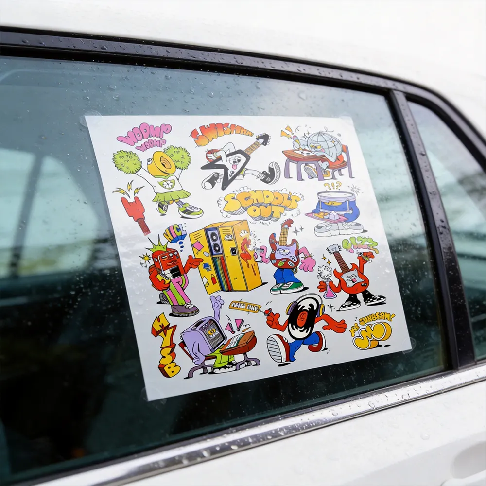 Wetterfestes Aufklebervinyl
