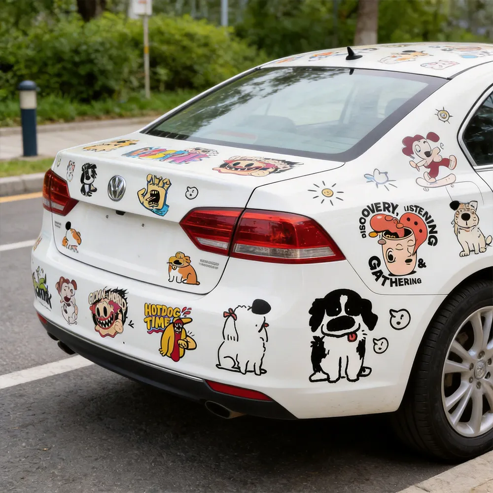 Vinyl-Aufkleberpapier für Autos