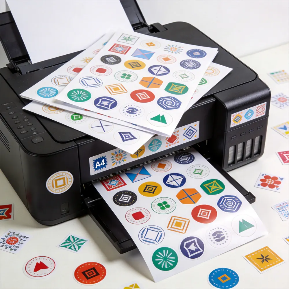 Individuelle Logo-Vinylaufkleber