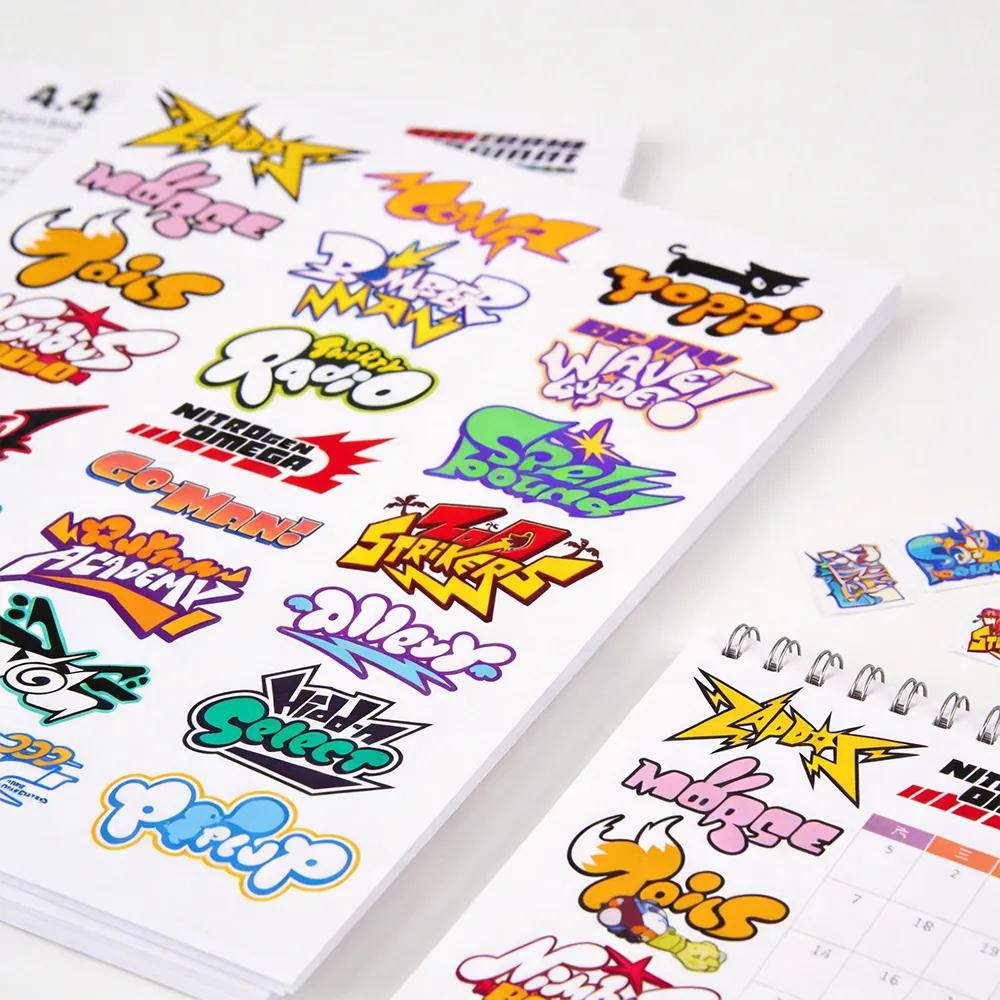 Individuelle Planer-Decal-Blätter
