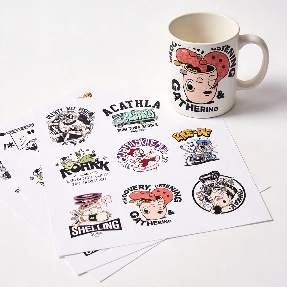 Tumbler-Aufkleber-Vinylpapier