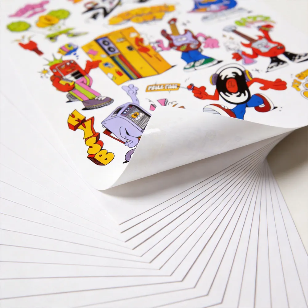 Versetzbares Vinylpapier
