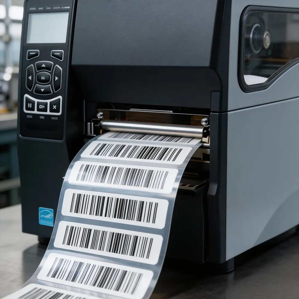 Auto-Reifen-Barcode-Etikett