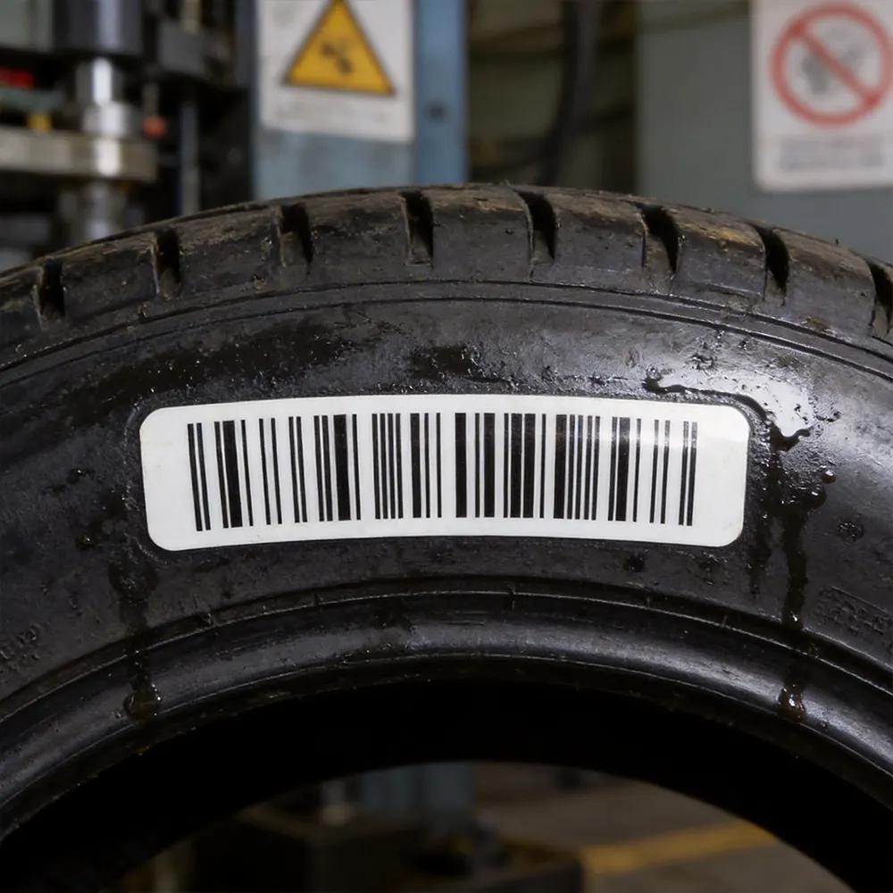 Industrie-Reifenproduktionsetikett