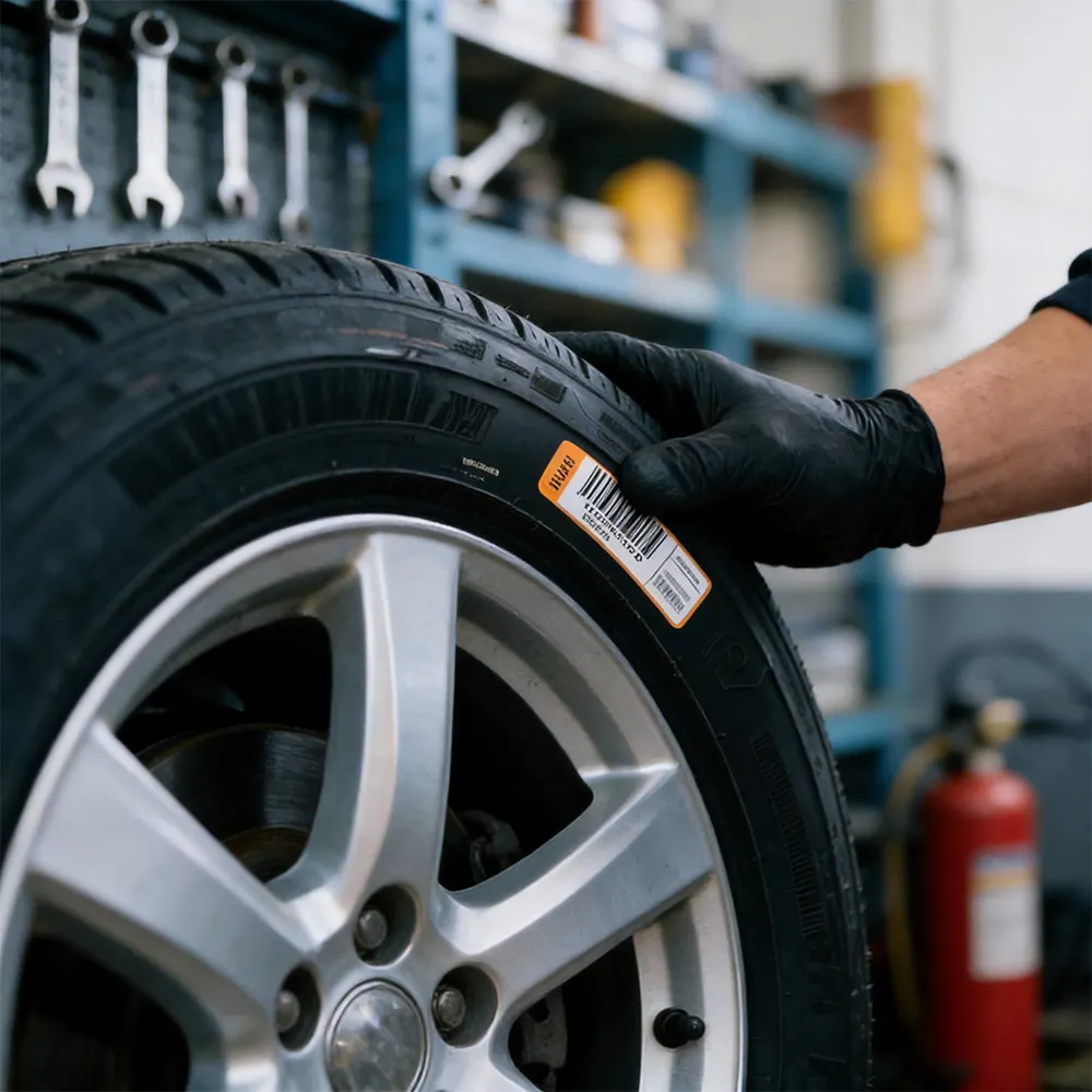 Industrie-Reifen-Tracking-Etikett