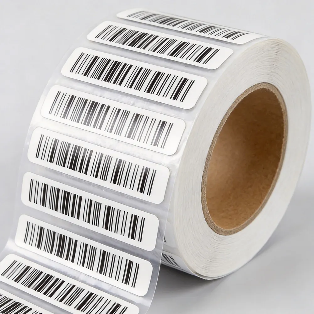 Reifenvulkanisationsbarcode-Etikett