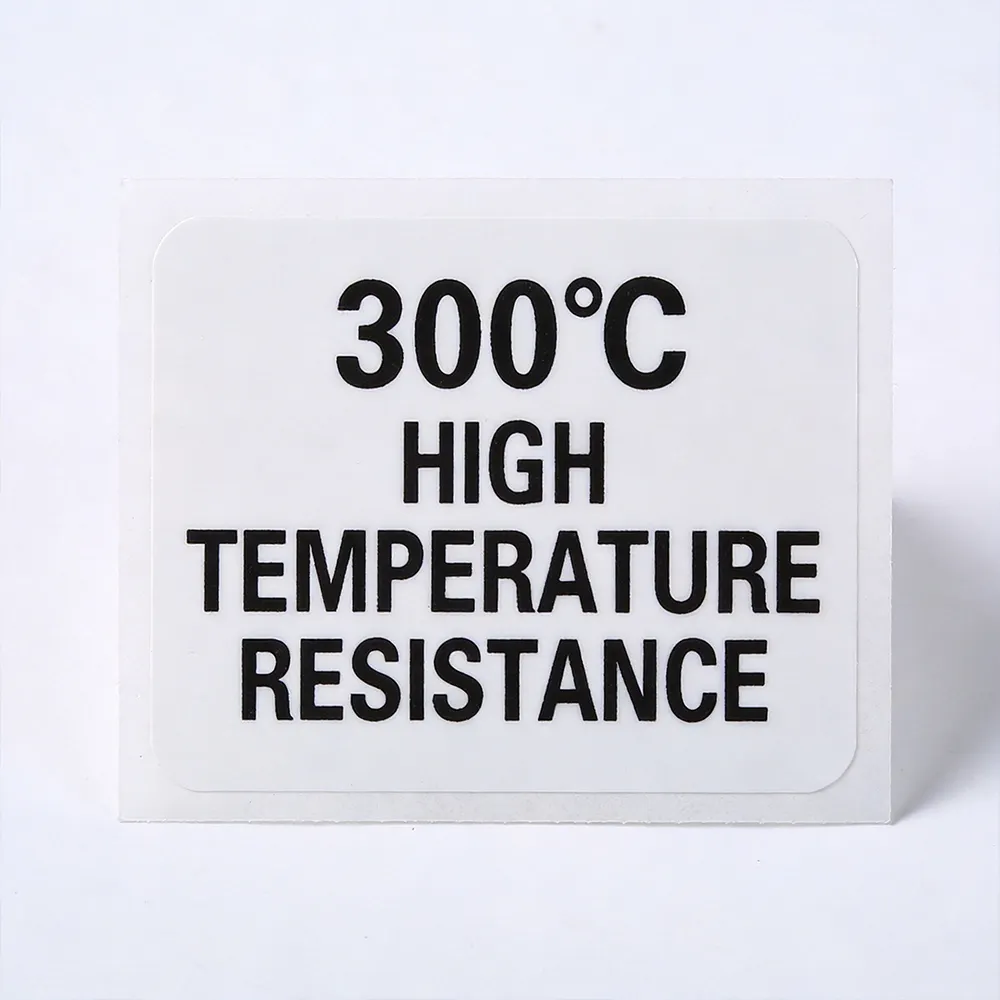 300C high temperature labels