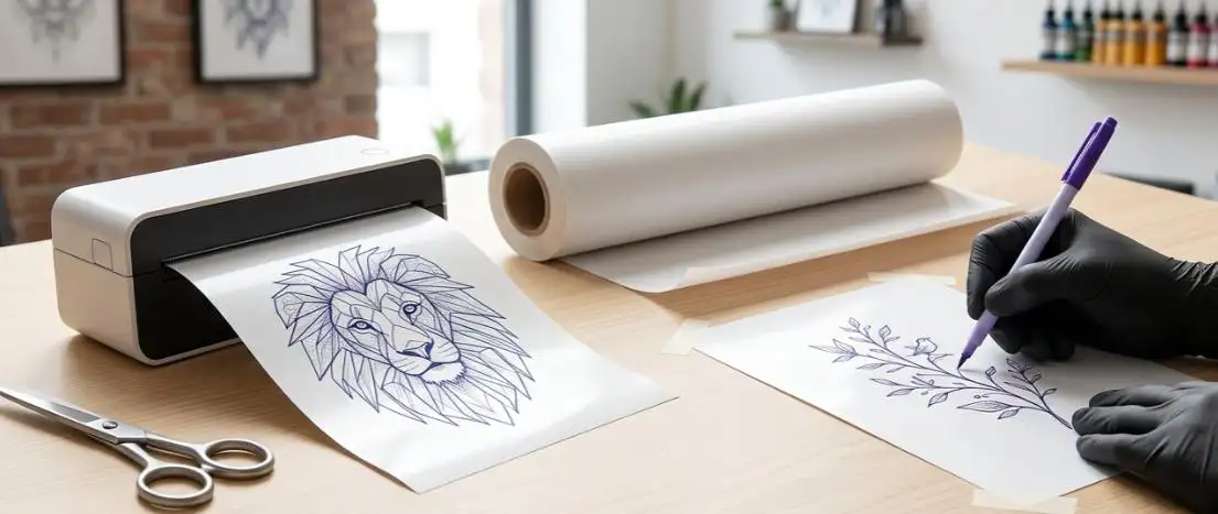 Temporäres Tattoo-Transferpapier