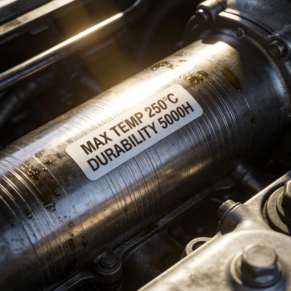 Automotive Furnace Stickers