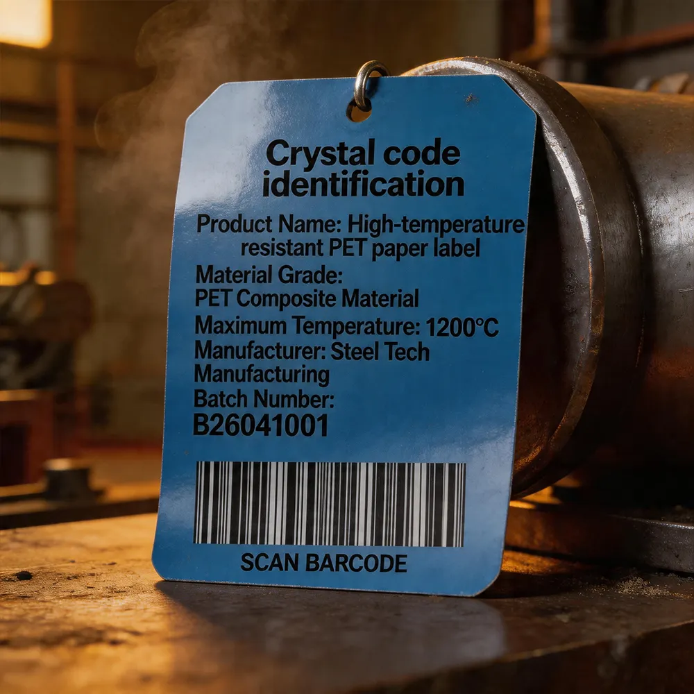 Hot Metal Work Label