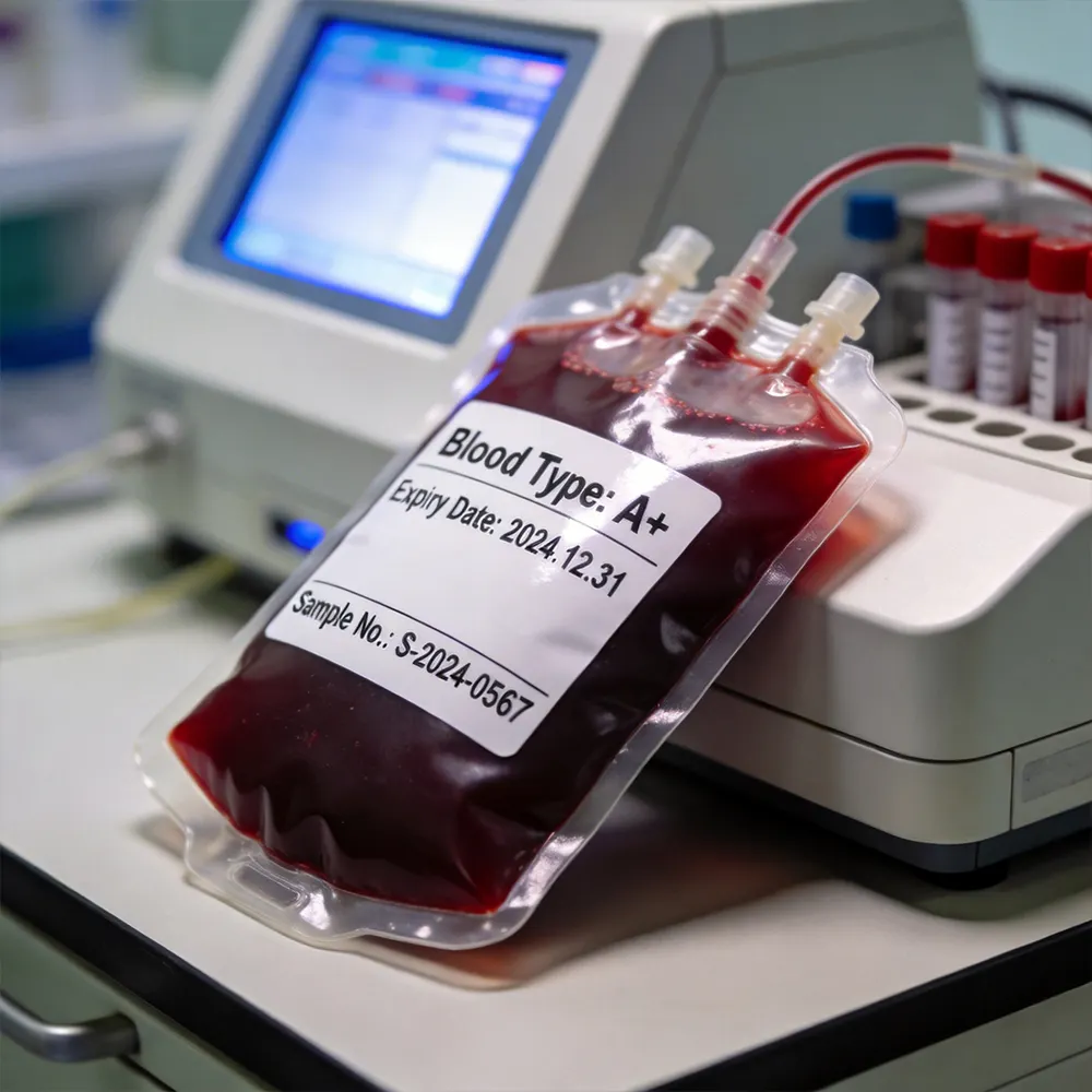 Krankenhaus-Blutverfolgung