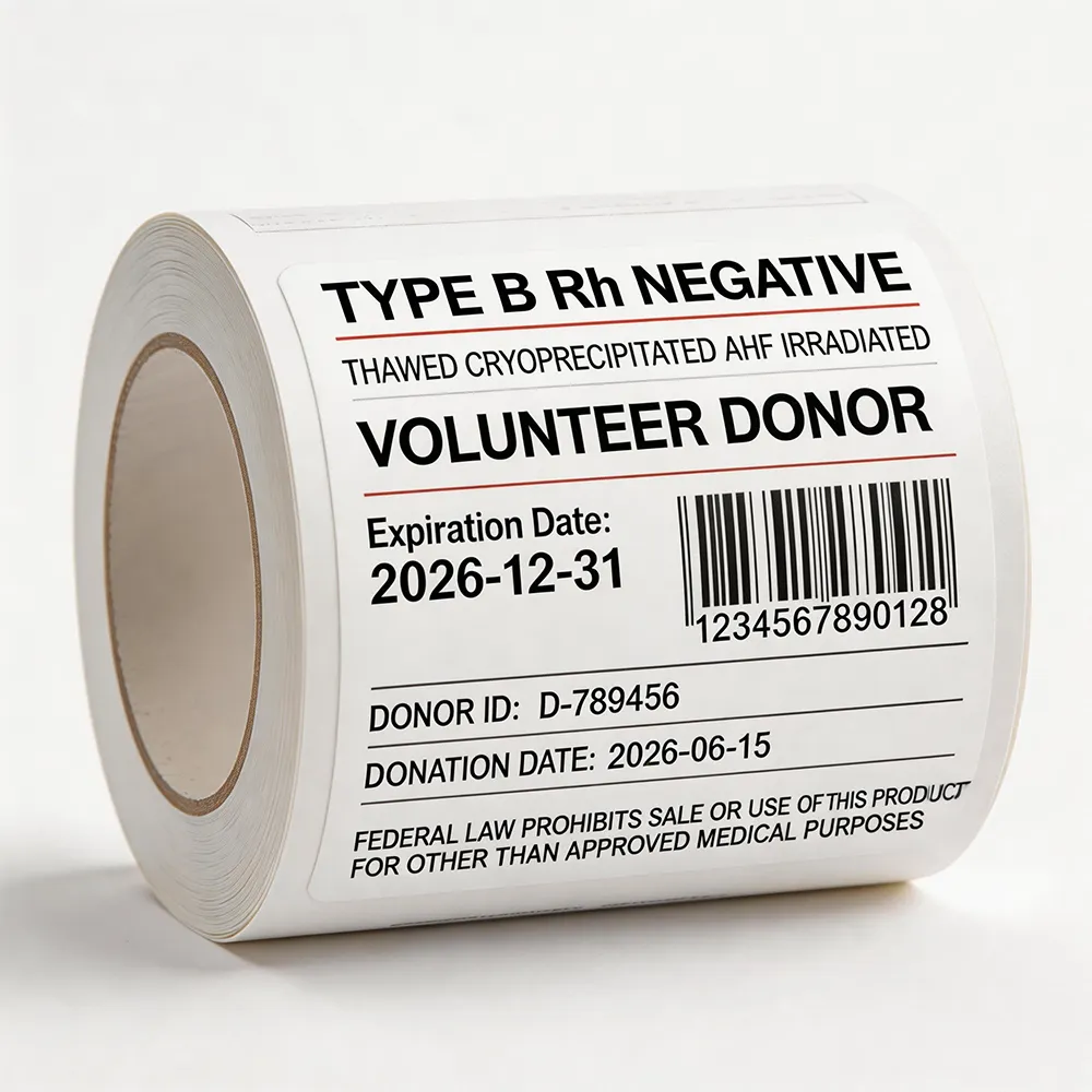 Klinische Transfusionsetiketten