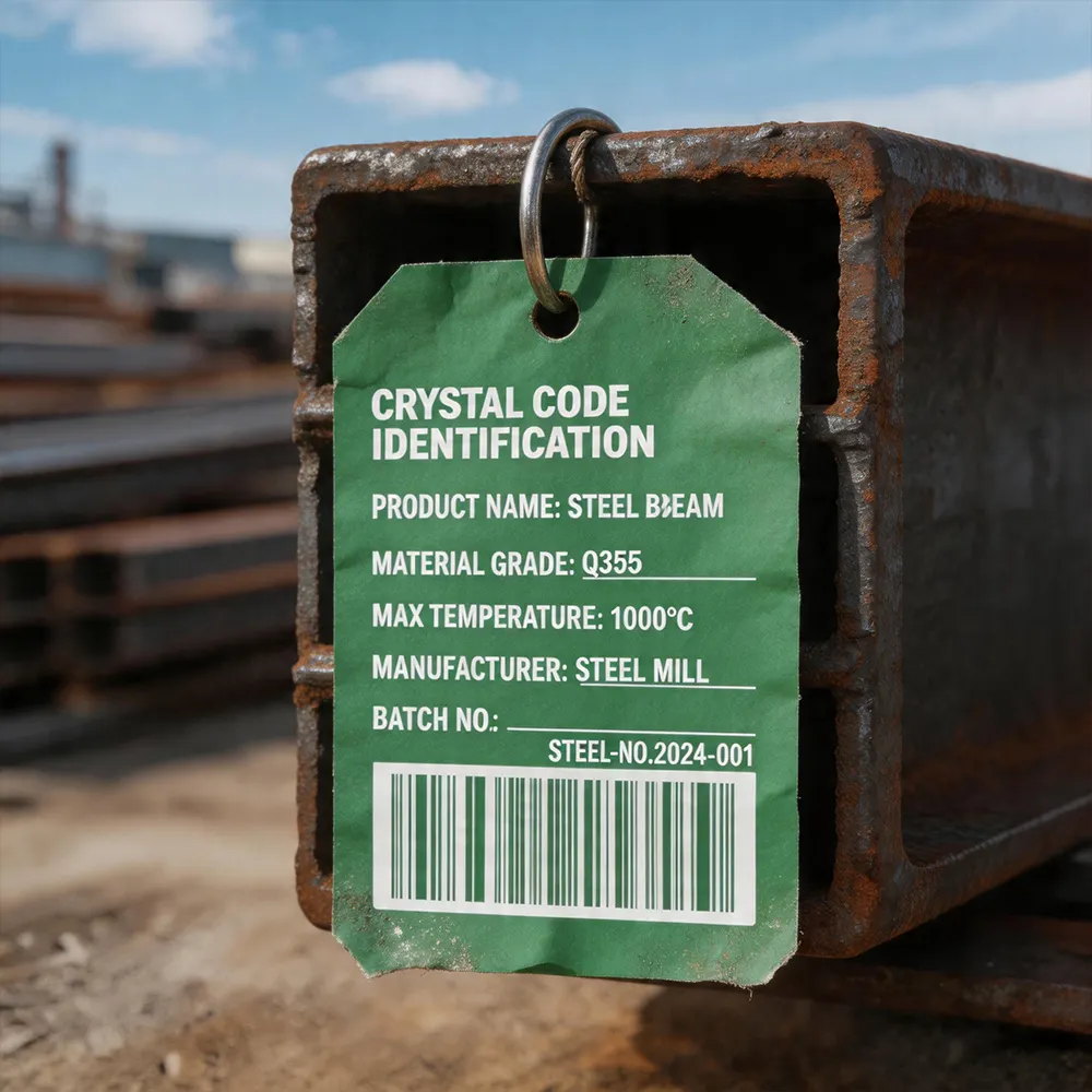 Steel Shop Floor Tags