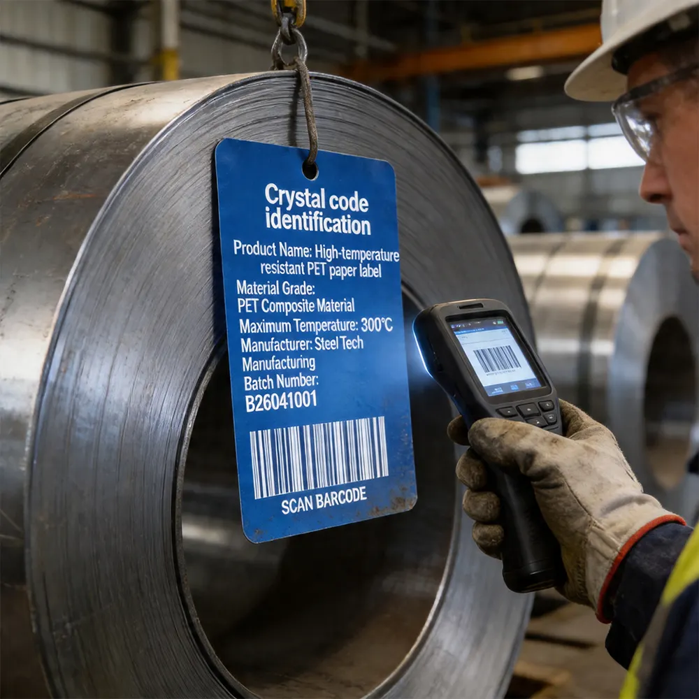 Steel Rolling Track Tags