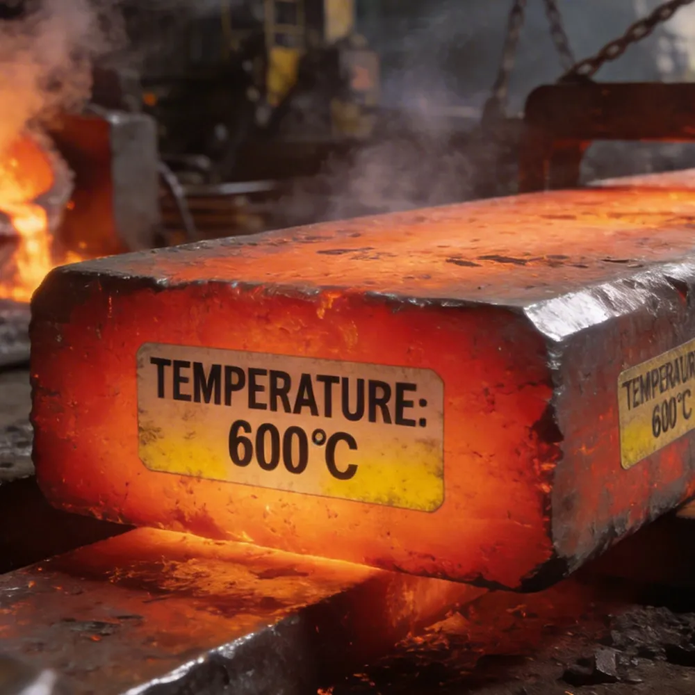 Thermobeständige Aufkleber