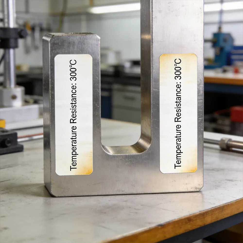 Industrielle Wärmeetiketten