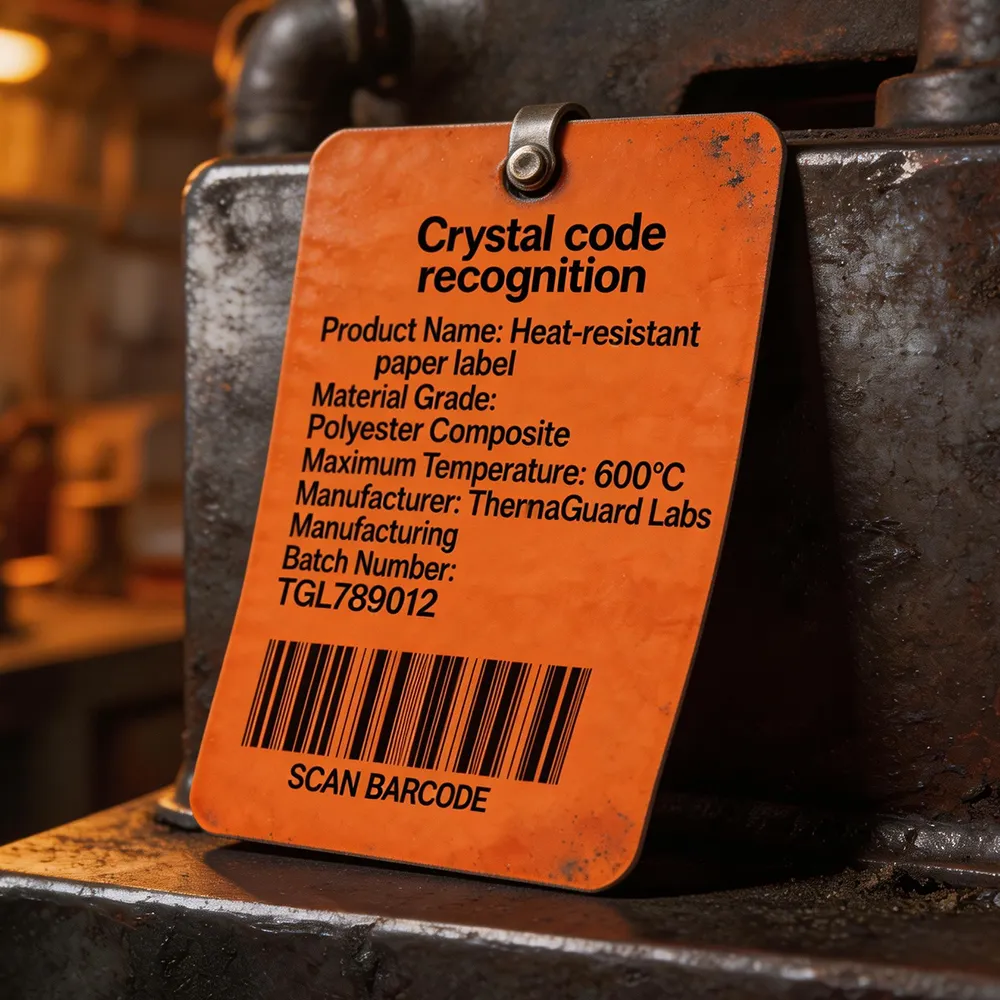 Industrielle Metall-Wärmeetiketten