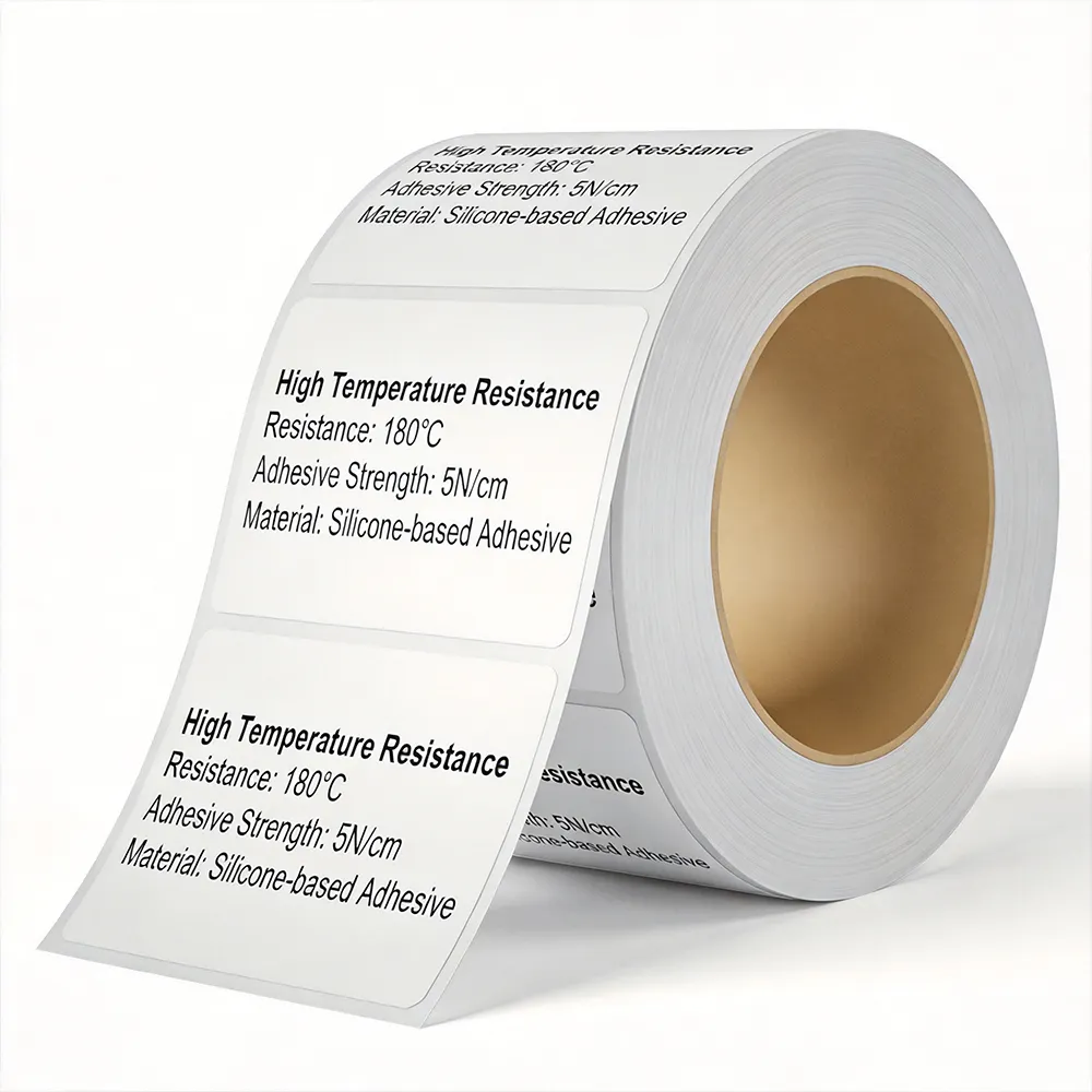 metal processing high temperature labels