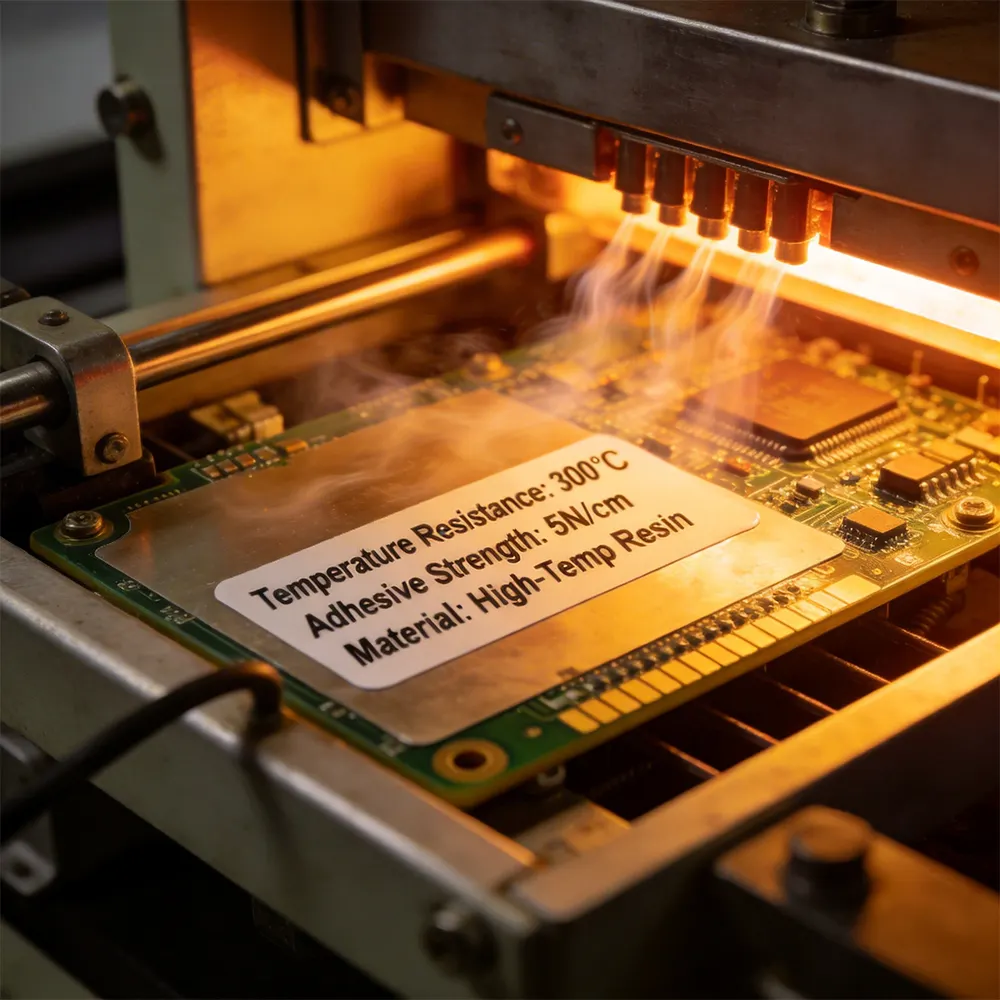 Reflow Solder Trace Tags