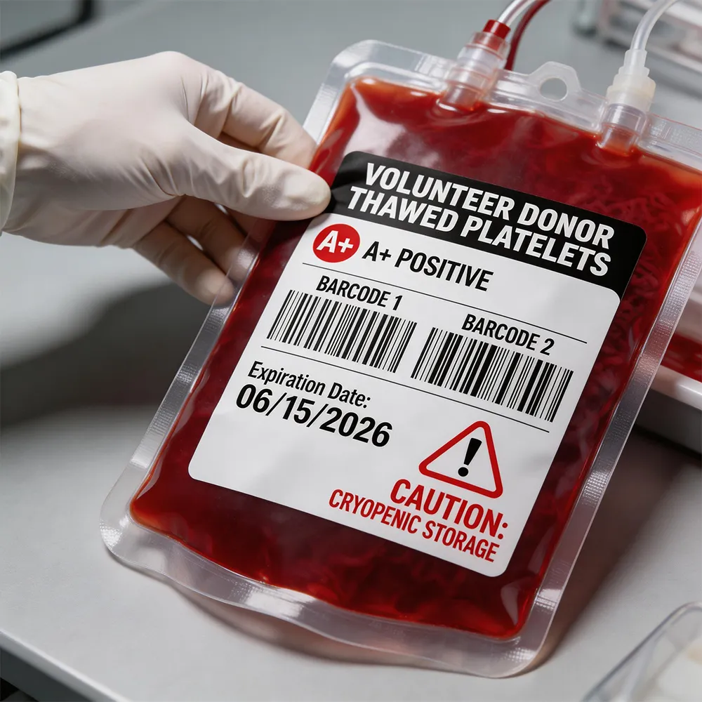 Medizinische Klebeetiketten