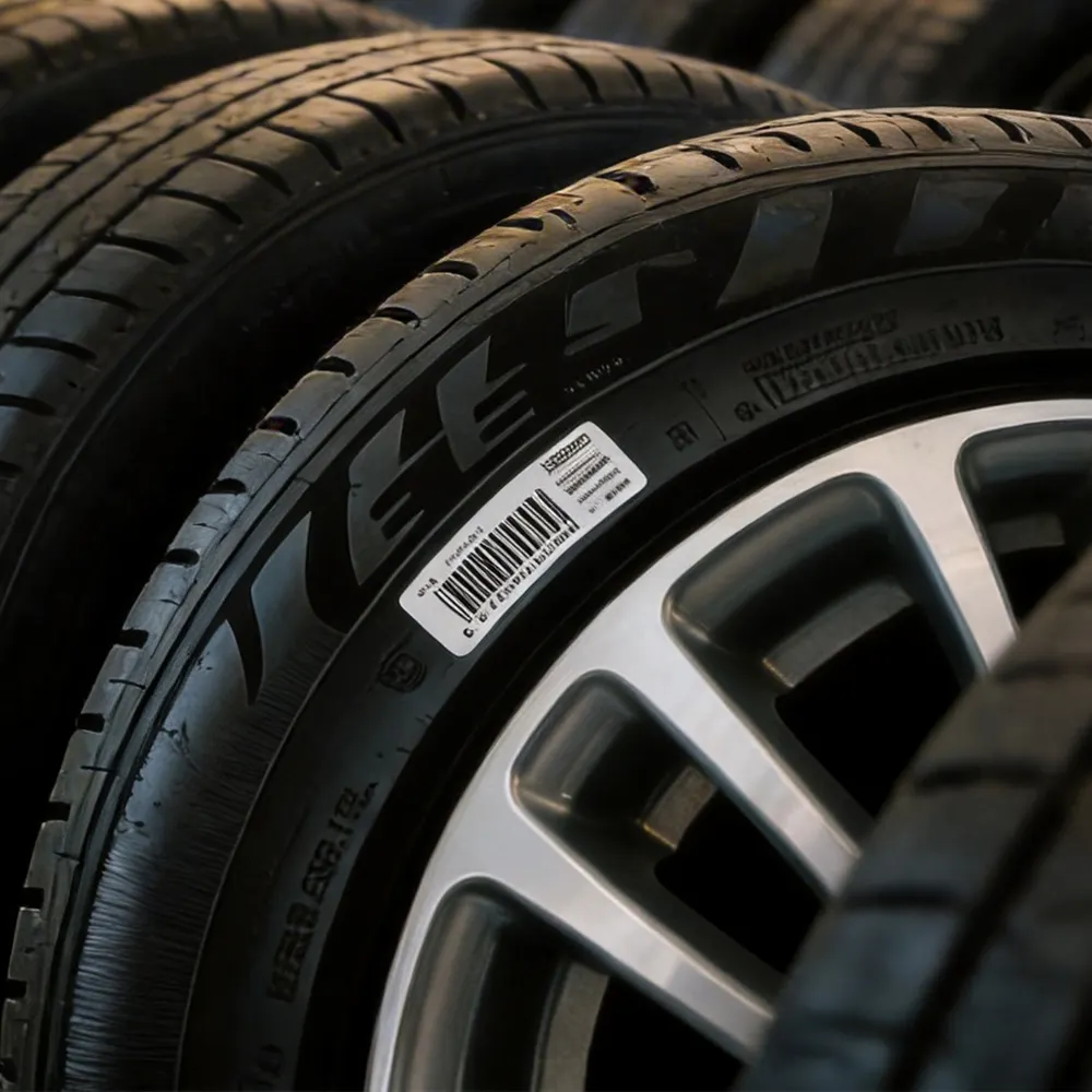 Reifenhärtung druckbares Etikett