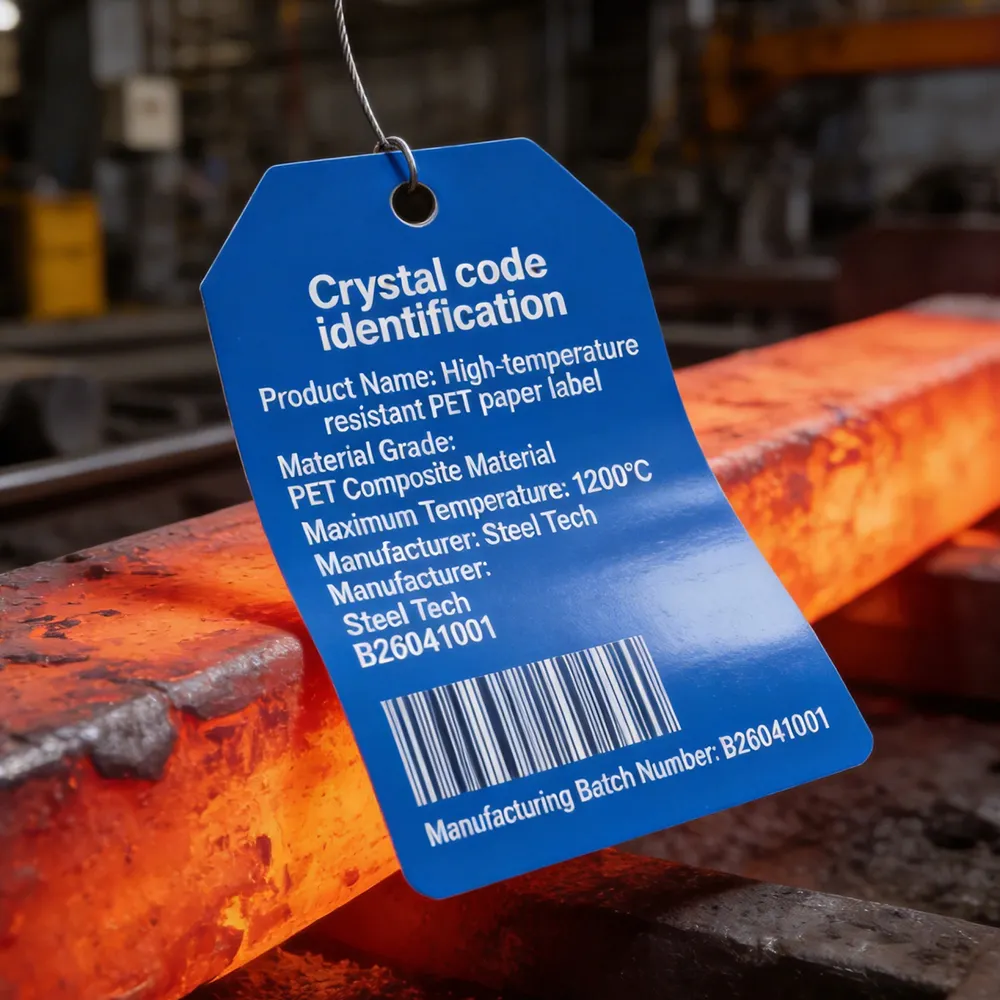 Industrial Steel Name Tags