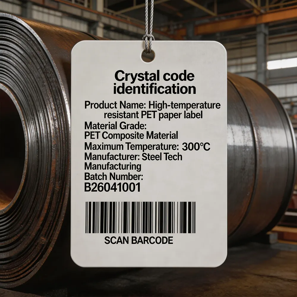 steel coil identification tags
