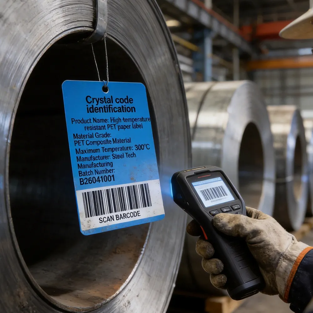 Steel Stack Labels