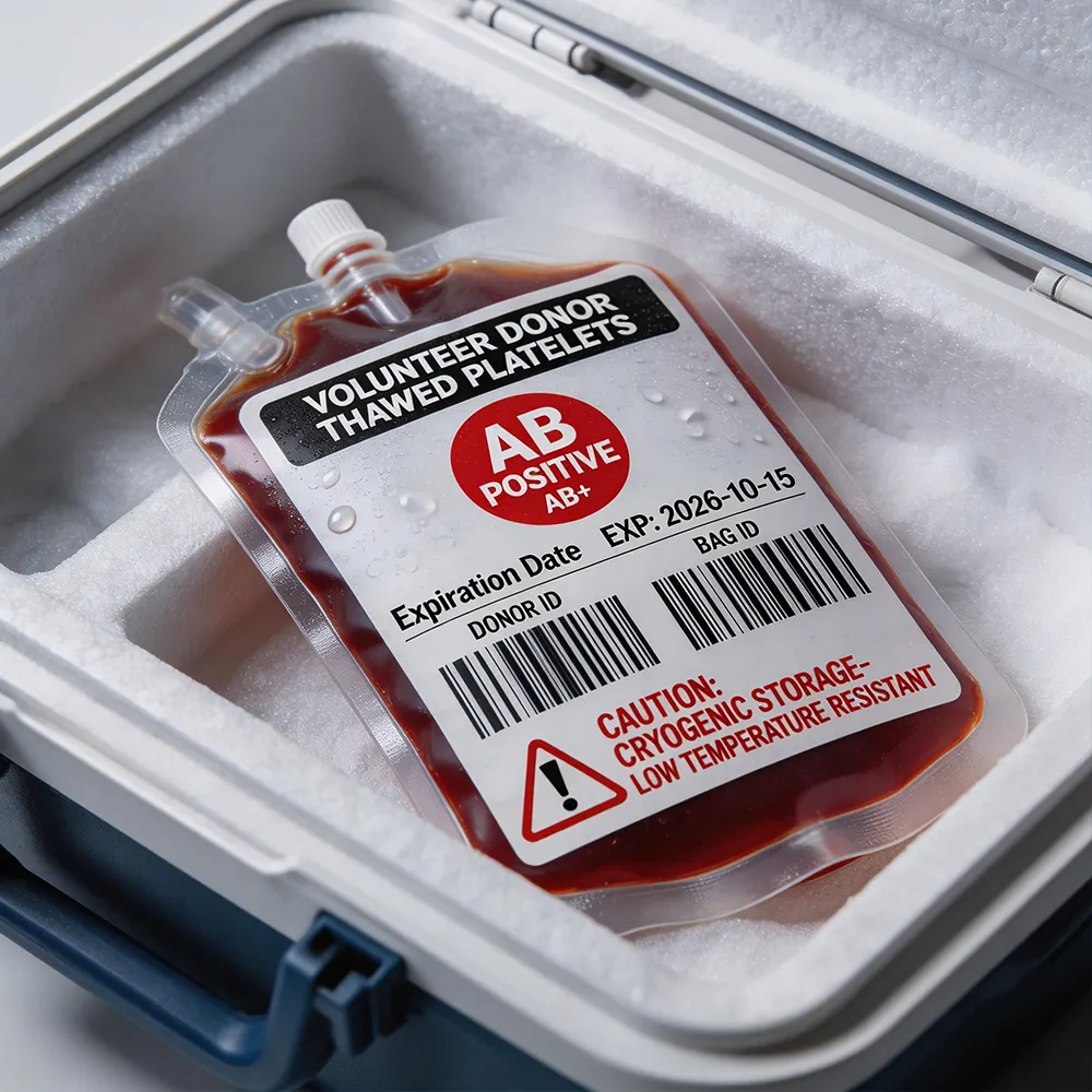 Blutkennzeichnung im Krankenhaus