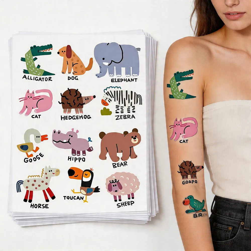 DIY-Bastel-Tattoopapier