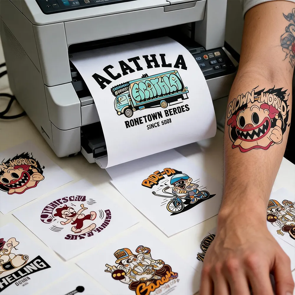 Bestes druckbares Tattoopapier