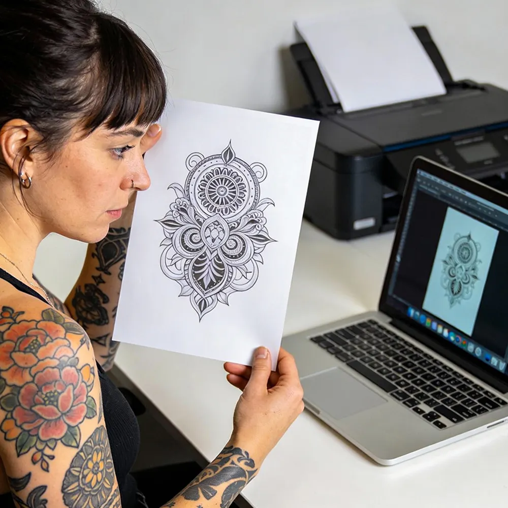 Kaufen Sie druckbares Tattoopapier