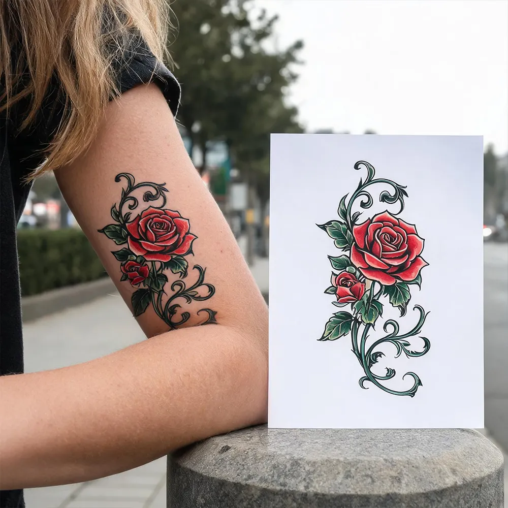 Tattoopapier in kosmetischer Qualität