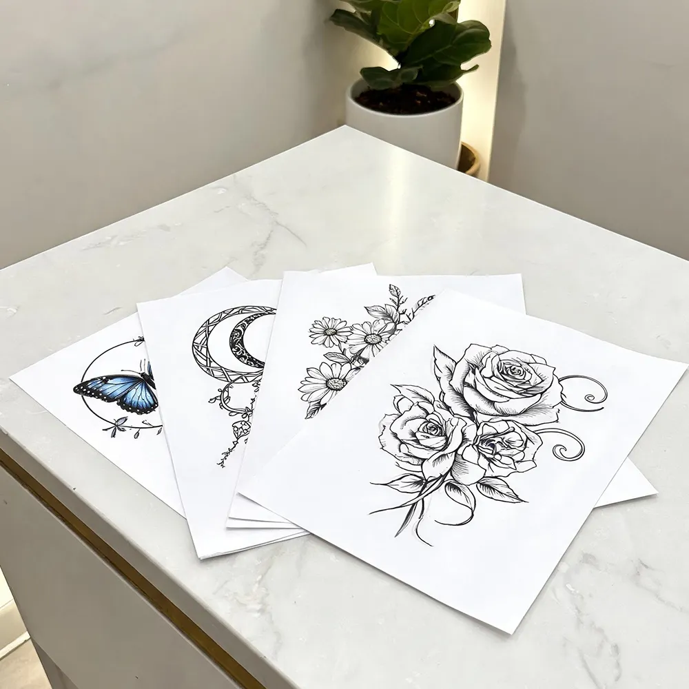 Kosmetische Tattoo-Materialien