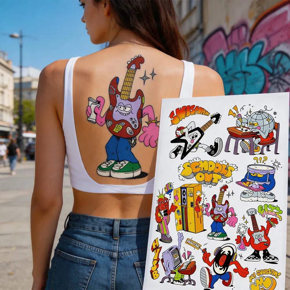 Cosplay-Tattoo-Aufkleber